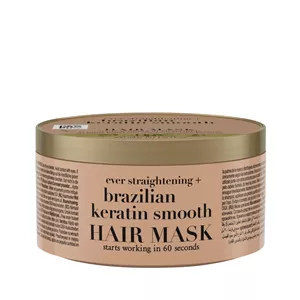 ماسک مو او جی ایکس مدل Brazilian Keratin Smooth حجم 300ml