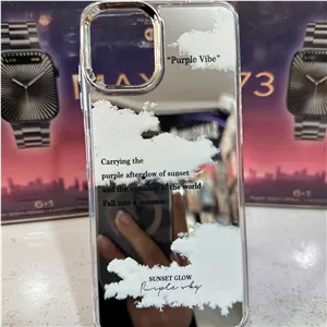 گارد A06 سامسونگ مدل آینه ای طرح 2