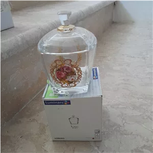 قندان لومینارک گلسرخی (پس کرایه)