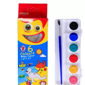 آبرنگ آریا 6 رنگ