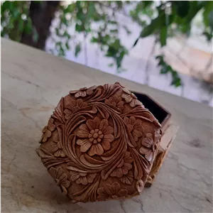 منبت ، جعبه تمام منبتکاری شده 6ضلعی