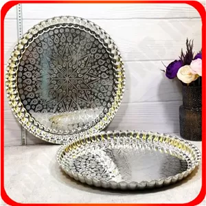سینی روهی سایز 5کنگره زمرد شهرزاد