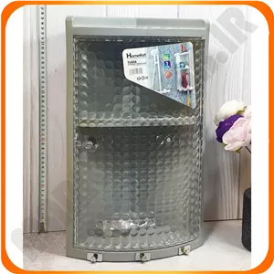 4152 کابین حمام یک درب تیارا طوسی هومکت