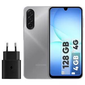 گوشی موبایل سامسونگ مدل Galaxy A17 4G دو سیم کارت ظرفیت 128 گیگابایت و رم 4 گیگابایت - ویتنام به همراه شارژر 25 وات سامس