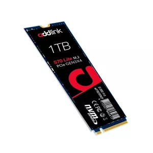 اس اس دی اینترنال PCIe Gen3 x4 ادلینک مدل addlink S70 Lite M.2 2280 NVMe 1TB ظرفیت 1 ترابایت