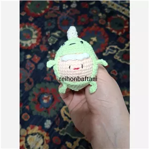 عروسک بافتنی موچی فانتزی (با کاموا ترک) 