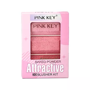 پالت رژگونه سهرنگ Attractive پینک کی کد YM3010