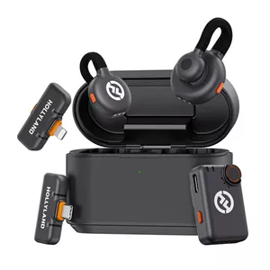 میکروفن بی سیم هالی لند مدل Lark M2S Ultimate Combo با درگاه اتصال USB-C و Lightning و TRS