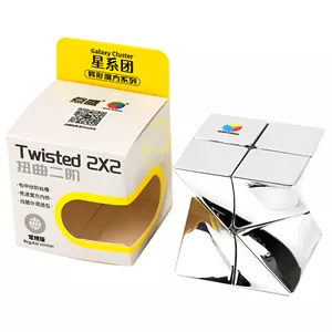 مکعب روبیک دیان شنگ DianSheng مدل Twisted 2x2 پیچ خورده