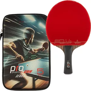 راکت پینگ پنگ 5 ستاره پرو اسپورتز PRO SPORTS کیف دار