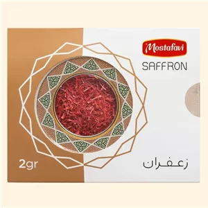 زعفران خاتم 2 گرمی سرگل درشت مصطفوی
