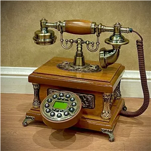 تلفن رومیزی چوبی گرند فونکد1030 پس کرایه