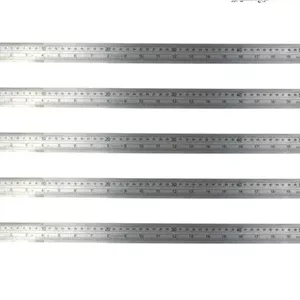 ست خط کش فلزی اینسایز 500 میلی متر 5 عددی مدل 7110-500A