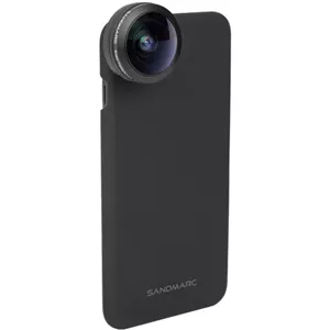 لنز موبایل سندمارک Sandmarc Fisheye Lens with clip Case iphone x xs