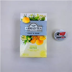 دمنوش میکس زنجبیل لیمو و بابونه سم زدای بدن احمد