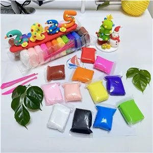 خمیر کلی 12 رنگ 25 سانت وارداتی