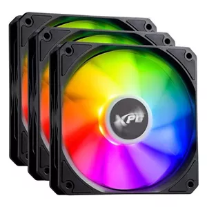 فن کیس ای دیتا ایکس پی جی مدل VENTO R 120 ARGB PWM بسته سه عددی