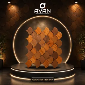 تایل ترمووود پشت چسب لورنزو کونته ROSA