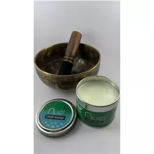 شمع ماساژ 200 گرمی nura معطر(دارای روغن آرگان مراکشی)