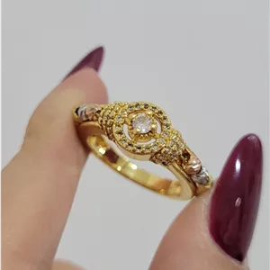 انگشتر نگینی البرنادو کد 13633