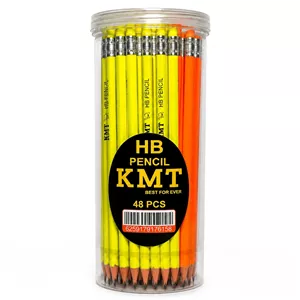 مداد مشکی کی ام تی KMT مدل پاکن دار بسته 192 عددی