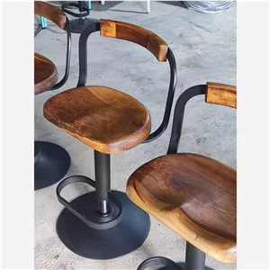 صندلی اپن زیمر کف وپشت چوب گردو