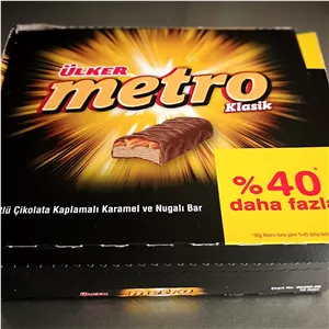 شکلات مترو دوبل اولکر(بسته 18عددی)