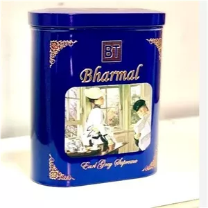 چای سیاه بارمال ارل گری قوطی فلزی
