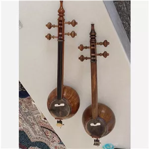 کمانچه30 ترک دسته آبنوس نیمه حرفه ای (امیری)همراه آرشه وکلیفون 