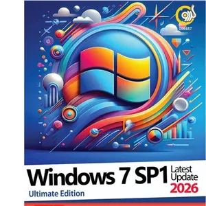 Windows 7 Ultimate SP1 Latest Update 2026 1DVD گردو (ارسال فوری)