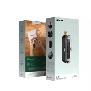 فهد مارکت دستگاه مینی پرس حرارتی و برش دستی گرین لاین مدل 2 in 1 Mini Sealer قیمت عالی ارسال فوری