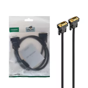 کابل یک متری UGREEN VGA مدل VG101-11673 - مشکی (گارانتی 18 ماهه آسان پیشرو)