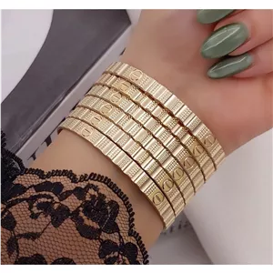 النگو زنانه طلا روس اصل پک سه عددی 6 میل 