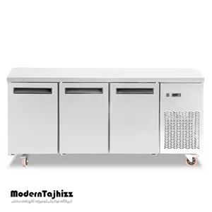 یخچال روی میزکاری 180 سانتیمتر صنعتی مکث سیلور MAX SILVER