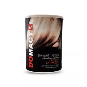 پودر دکلره سبز دوماسی مدل dust free وزن 400 گرم