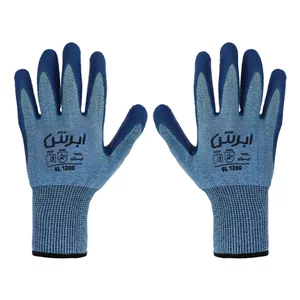 دستکش ایمنی ابرش مدل EL1200 بسته 12 عددی