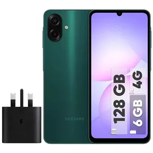 گوشی موبایل سامسونگ مدل Galaxy A07 دو سیم کارت ظرفیت 128گیگابایت و رم 6 گیگابایت به همراه شارژر 25 وات سامسونگ