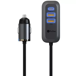 شارژر فندکی فست شارژ تایپ سی 100 وات پرووان PCG23