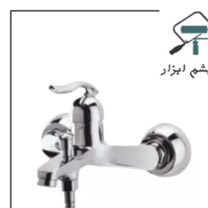شیر حمام فیروزه مدل دنیز کروم