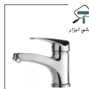 شیر روشویی فیروزه مدل ماهان کروم