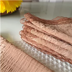 مینی اسکارف سه گوش نخی طرح کاج رنگبندی متنوع ابعاد 120 در 80
