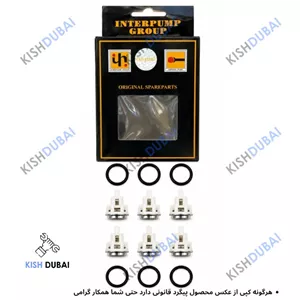 سوپاپ کارواش اینتر 130بار صنعتی 6عدد