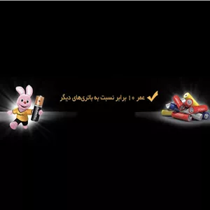 باتری قلمی (AA) اینتری الکالاین Entry Alkaline برند فیلیپس دارای 2400 میلی امیر توان و در بسته بندی کارتی 4 عددی ارائ...