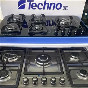 گاز صفحه ای تکنو لایو شیشه واستیل 
