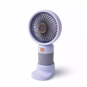 پنکه همراه شارژی مدل قابل حمل 3 حالته پایه دار کد Circle Stand rechargeable Portable USB Cooling Fan