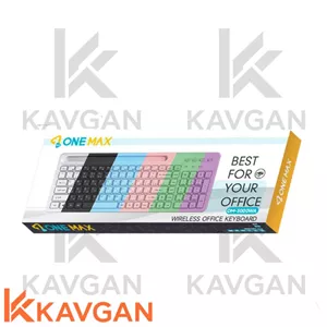 کیبورد بی سیم شارژی وان مکس (ONE MAX) مدل OM-3000W