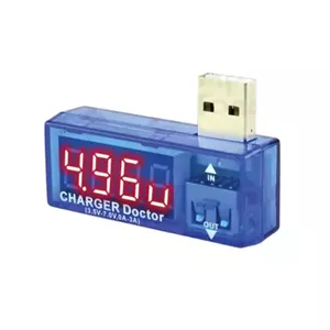 تستر USB TESTER و مانیتورینگ شارژ DOCTOR CHARGER