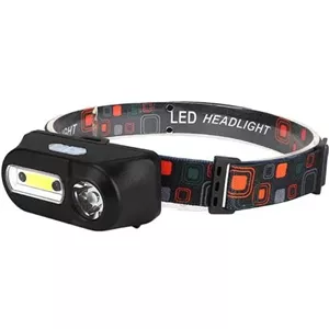 چراغ پیشانی اسمال سان مدل KX-1804 نوع هدلامپ با نور مهتابی و شدت نور 100 لومن