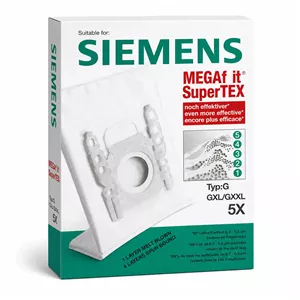 پاکت میکروفیلتر 5 لایه جاروبرقی بوش زیمنس سری 6،7،8 (مناسب برای جاروبرقیهای طرح بوش از جمله فالکو، پاکشوما و پارس خزر...