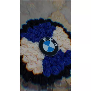 باکس گل 130شاخه شاین
